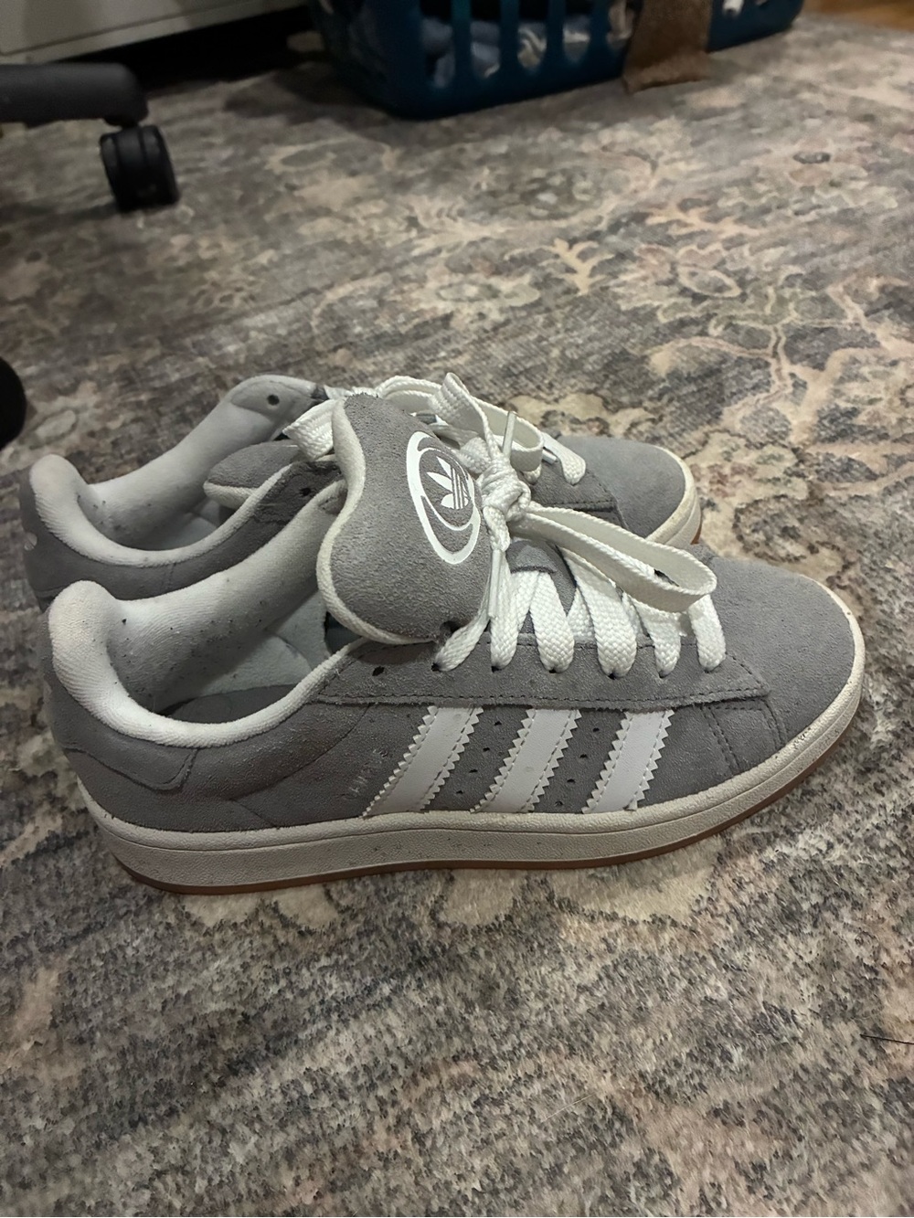 adidas Kids campus Sneakers - Gray/White